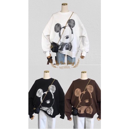 SWEATER VOL 2 MICKEY MOUSE / PULL & BEAR / MOTIF SAPI PULL PRINT