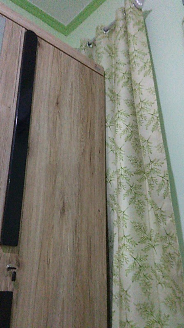 Gorden Blazer Black Out Motif New Bunga Cemara Smokring