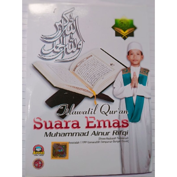 VCD original tilawati Qur'an suara emas anak anak