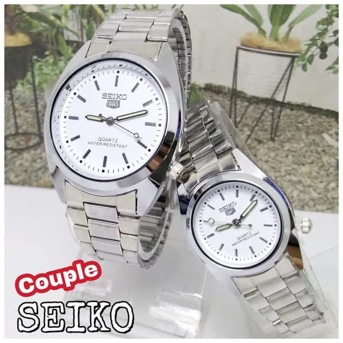 jam tangan pasangan jam tangan seiko couple 3628 fashion wanita murah Jam Tangan Couple