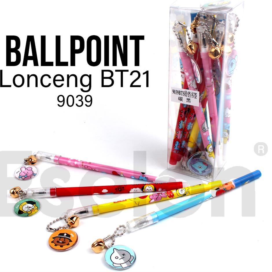 

정 12pcs Pulpen Gel Lonceng BT21 9039 / 1pack Pulpen Fancy Terjangkau