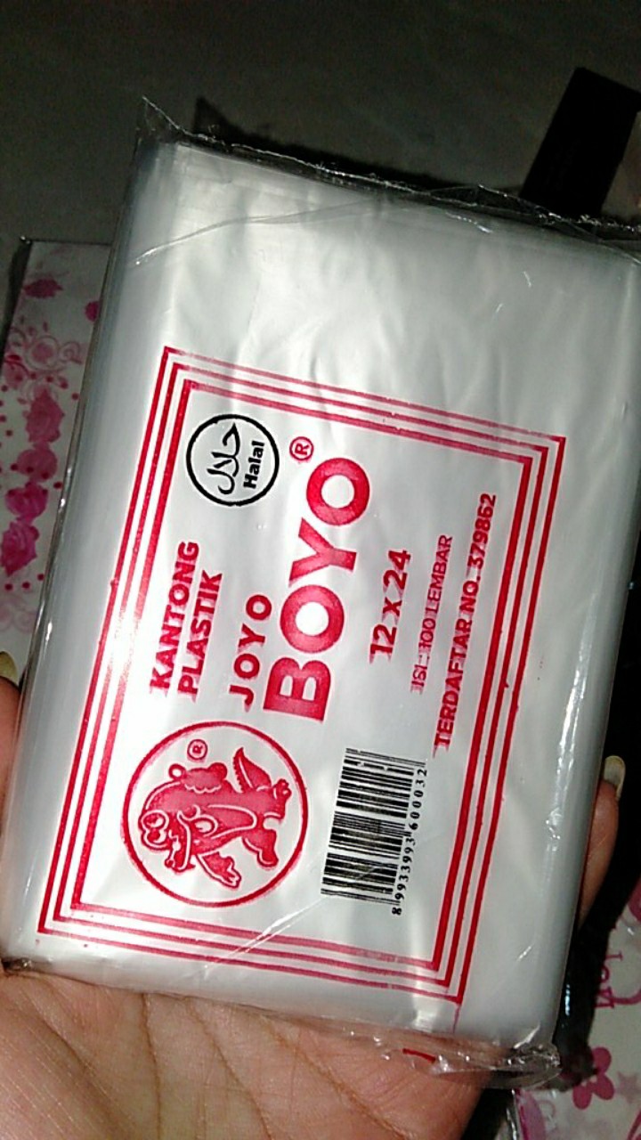 Kantong Plastik Hdpe Boyo 12x24 . Plastik Serbaguna
