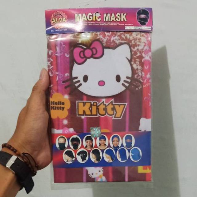 SKD  MASKER HELLO KITTY / BUFF HELLO KITTY