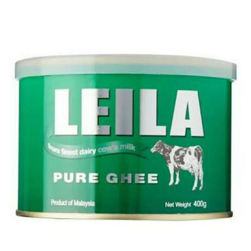 PURE GHEE QBB MERK LEILA | CLARIFIED BUTTER 400gr