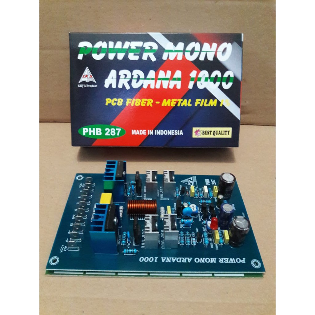 POWER KIT Amplifier BOSTRAP 1000W+PCB FINAL MONO ARDANA PHB 287