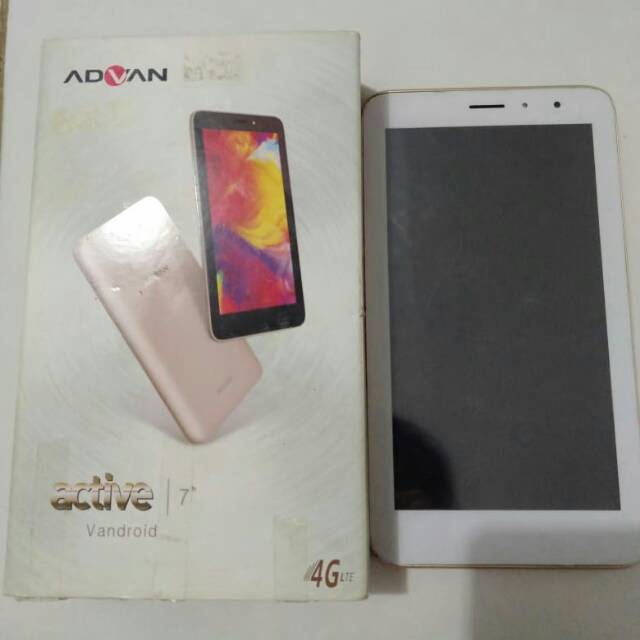 Tab Advan 17d jaringan 4G ram 1/8gb. Fulset