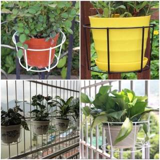 RAK POT BUNGA BALKON  PAGAR VERTIKAL GARDEN Shopee 