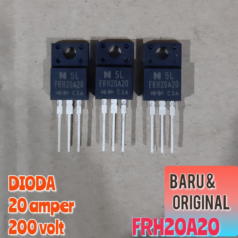 FRH20A20  DIODA FRH 20A20 TO-220  DIODA 20A 200V