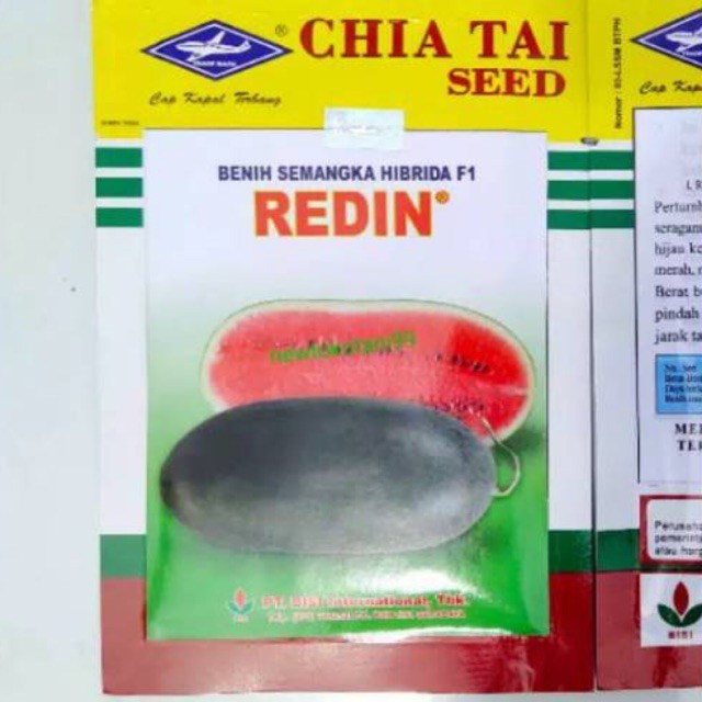 Benih semangka inul merah F1 Redin 20gram saset