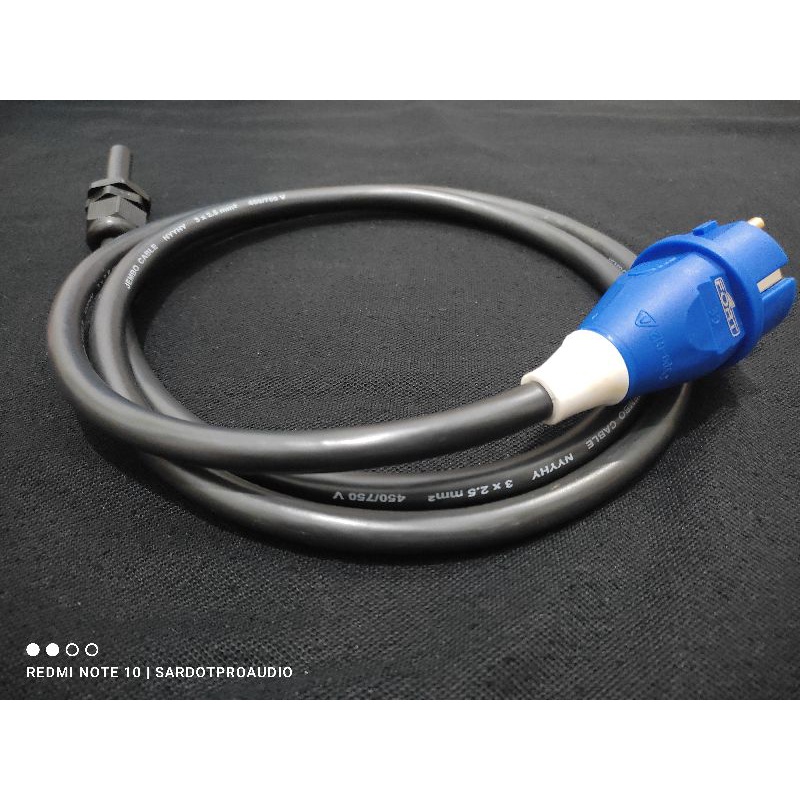 Kabel ac power amplifier built up