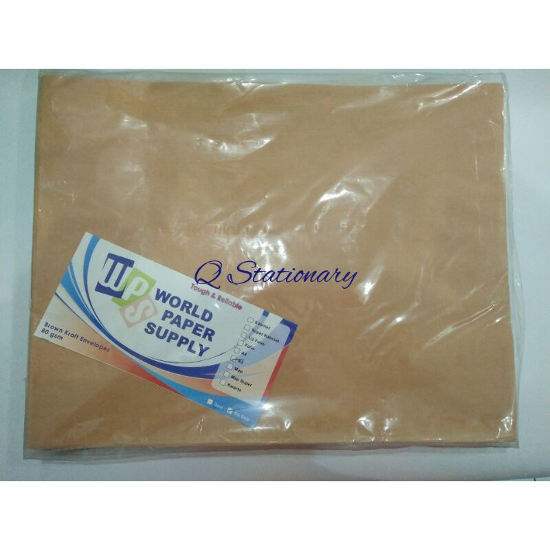 

Amplop coklat ukuran A3 merek WPS 1 pak - Q Stationery