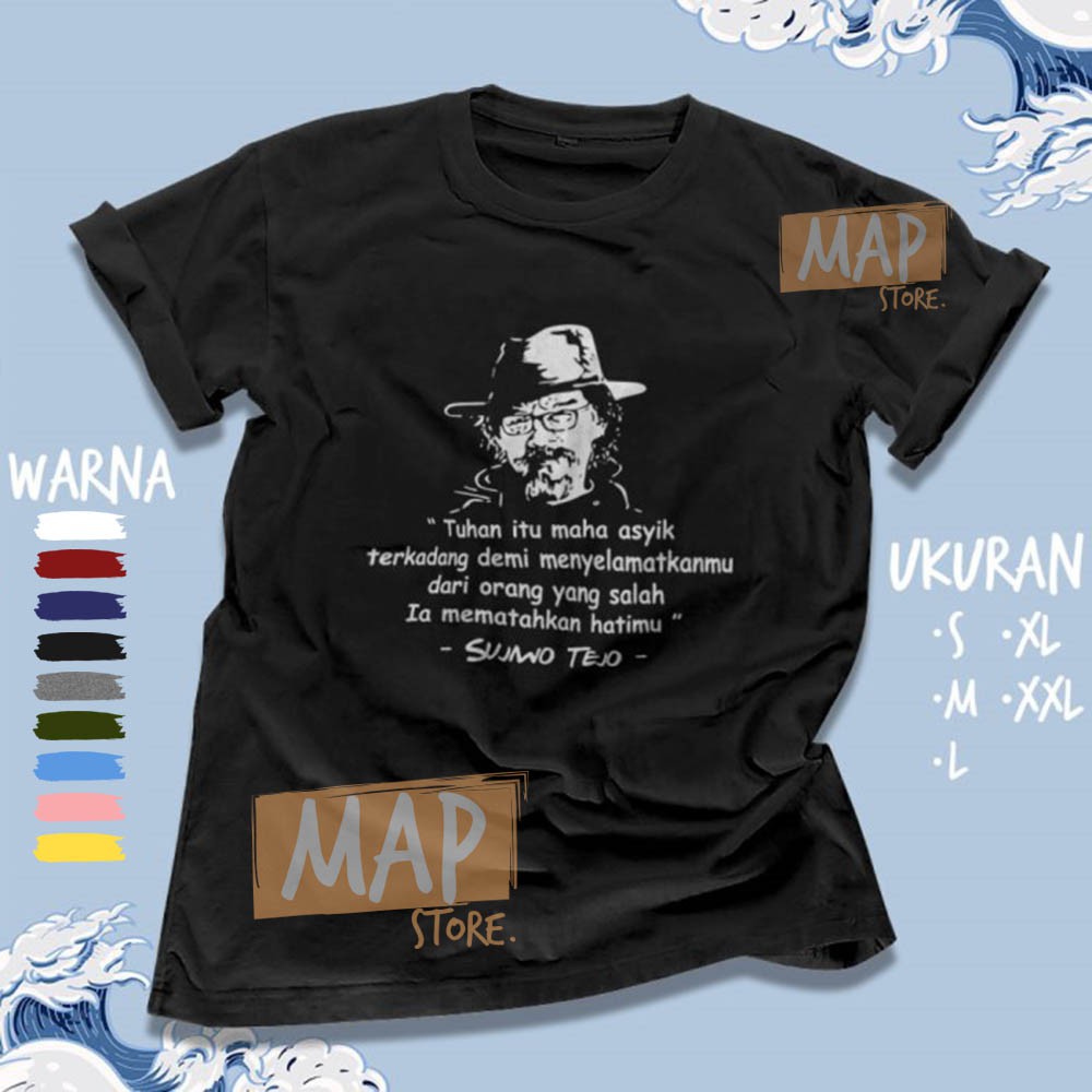 Kaos Santri Jancukers Sujiwo Tejo Quotes Tuhan Maha Asyik Baju Distro Punokawan Reborn 4739 Shopee Indonesia