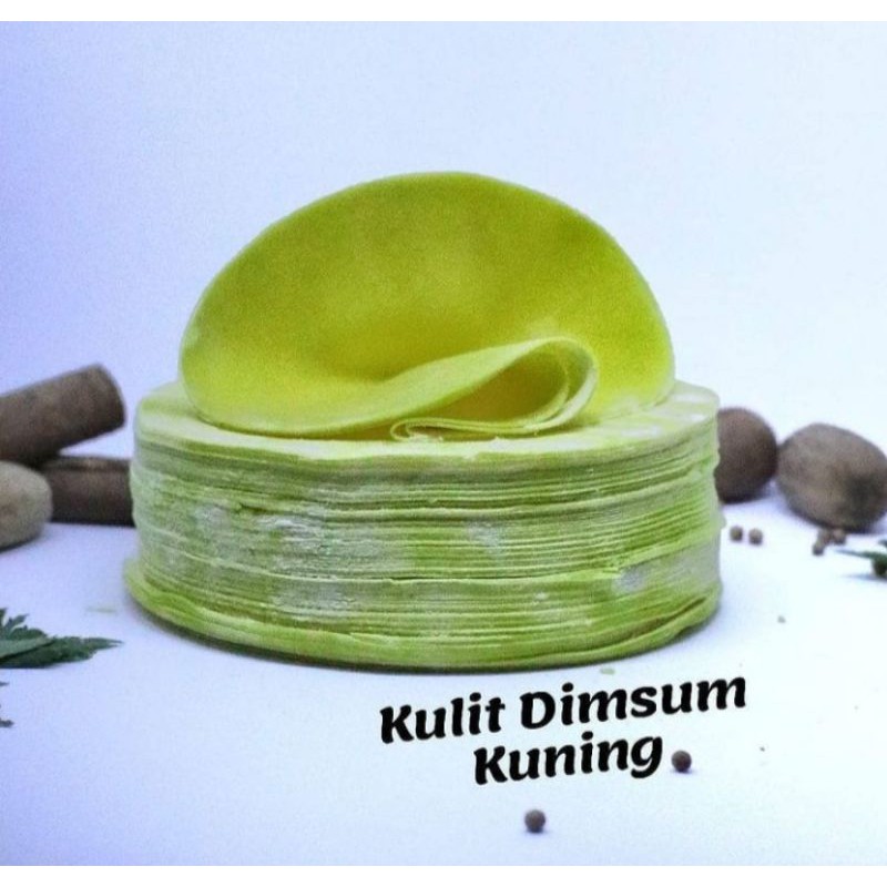 Kulit Dimsum Isi 50 Lembar Diameter 10cm Kulit Pangsit Kulit Gyoza Kulit Hakau Halal