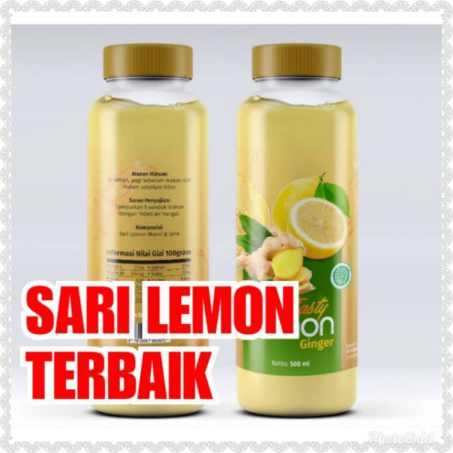 

SARI LEMON JAHE 500 ML (TASTY LEMON GINGER) PERTAMA DI INDONESIA