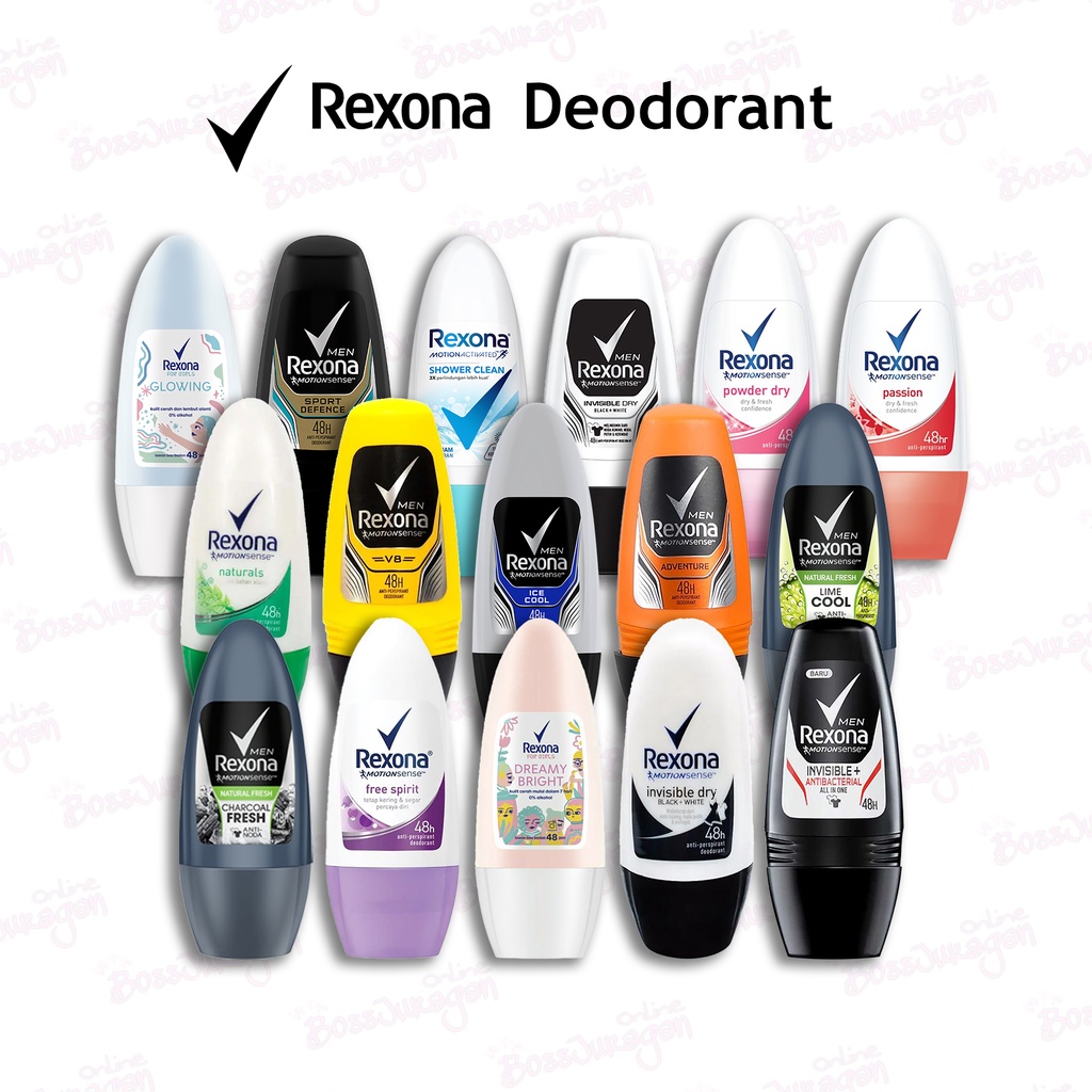 (BOSS) REXONA Deodorant Roll On Men | Women