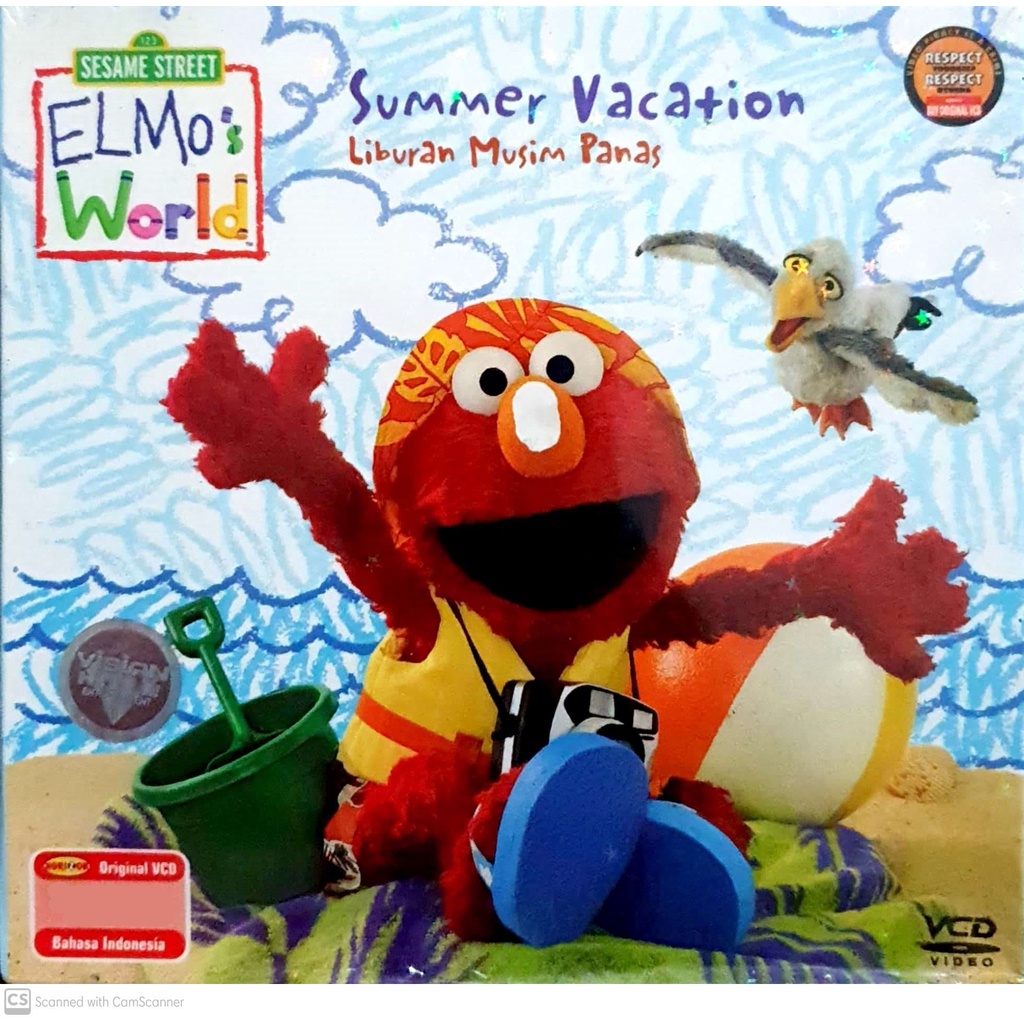 Sesame Street Elmo's World: Summer Vacation | VCD Original