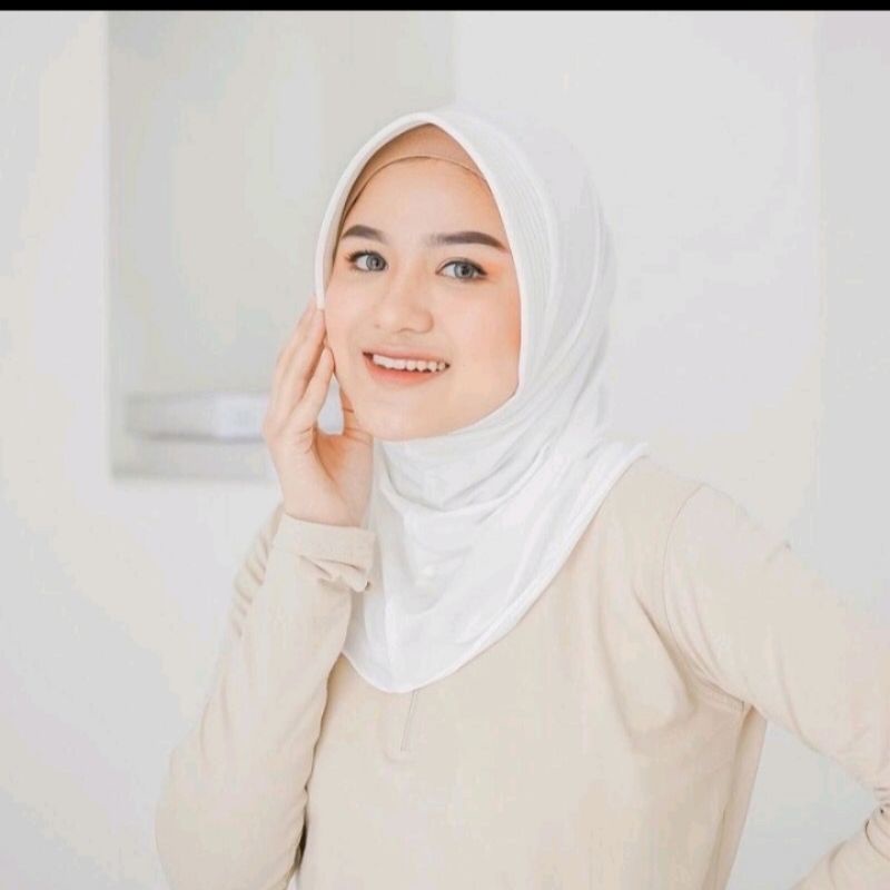 Jilbab Kerudung BERGO Hijab Sports Olahraga