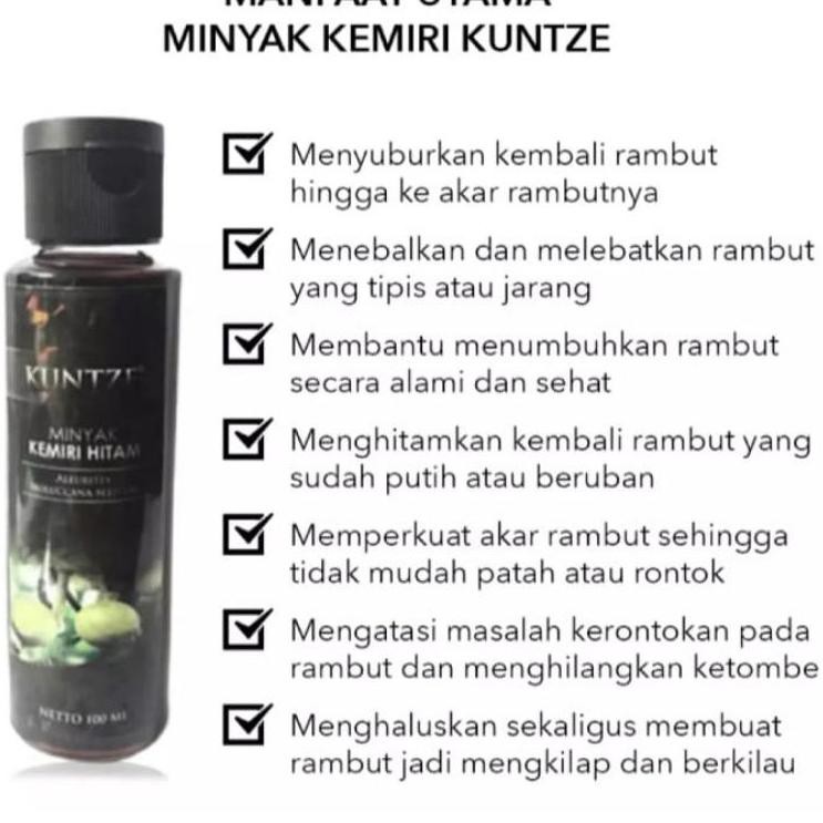 ✮ KUNZE ASLI () PENUMBUH RAMBUT BREWOK BOTAK Alis RAMBUT ▼