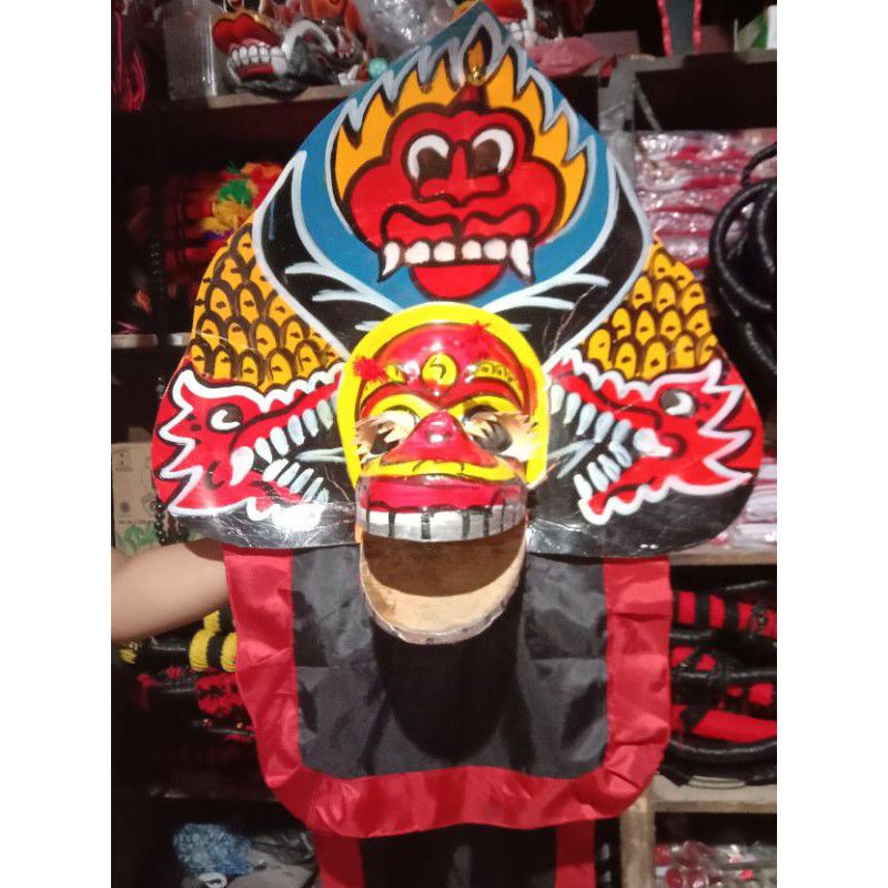 Barongan spon anak murah kain panjang, barongan anak, caplokan spon