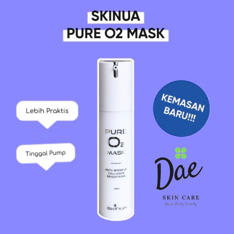 Skinua Pure O2 Mask Original BPOM