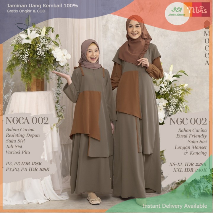 [ASLI] Couple Ibu dan Anak Cewek Nibras NGC 02 NGCA 02 /Couple Nibras Terbaru Ibu dan anak NGC 002 N