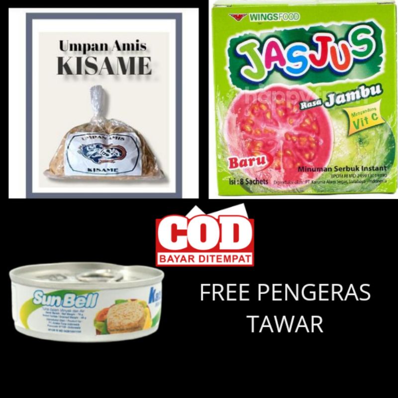 Paket Umpan Jadi Amis Kisame Racikan Mister Bangkit - Umpan Ikan Mas