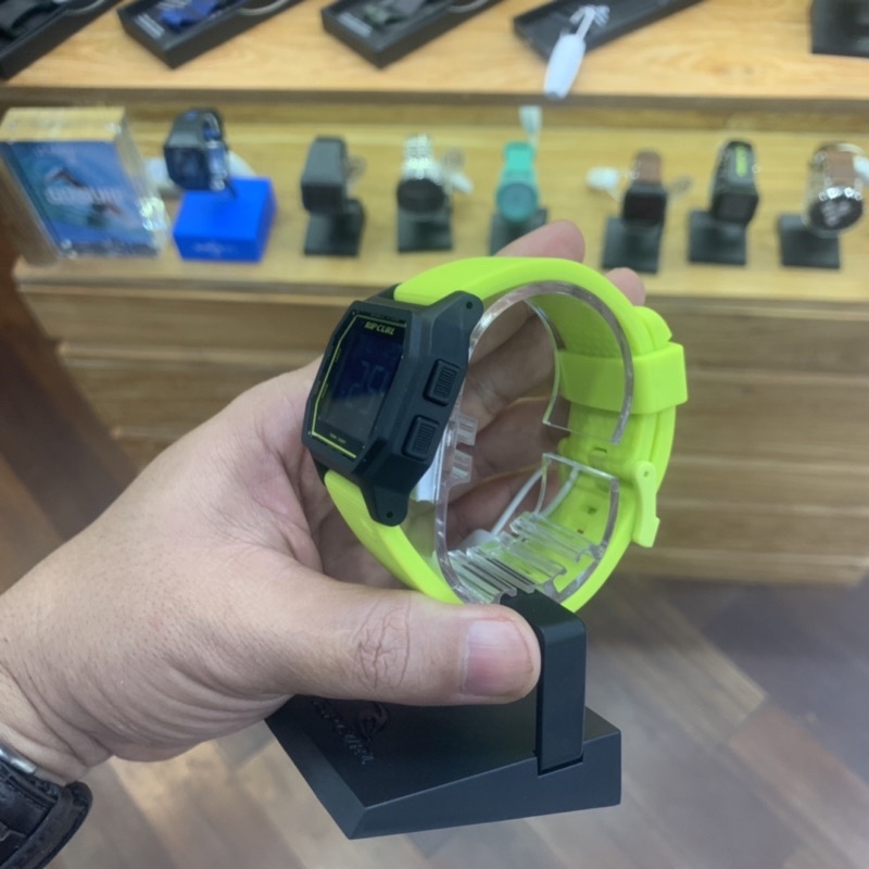 Jam tangan ripcurl Atom sunny lime
