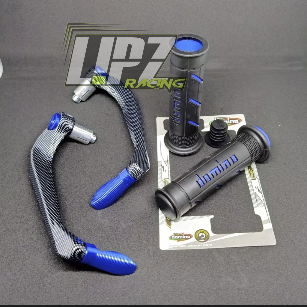 PAKET HEMAT PROGUARD HANDGUARD SABIT KARBON + HANDGRIP RACING BEAT/MIO/NMAX/PCX/CBR UNIVERSAL