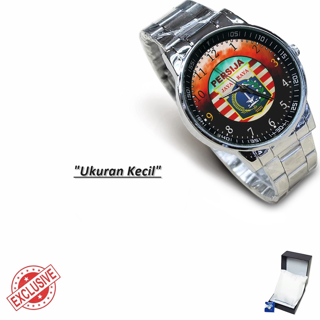 Jam Tangan Rantai Couple PERSIJA JAYA RAYA (Awesome)