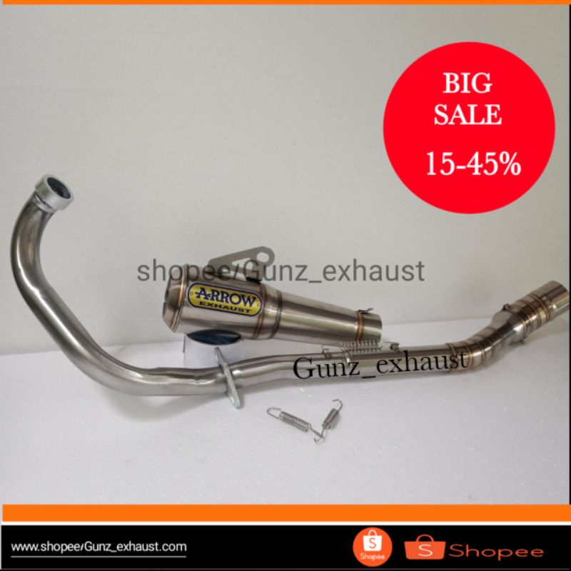 Knalpot racing ARROW Satria fu/Knalpot vixion/Knalpot Tiger/Knalpot Megapro/Knalpot CBR/Knalpot jupi