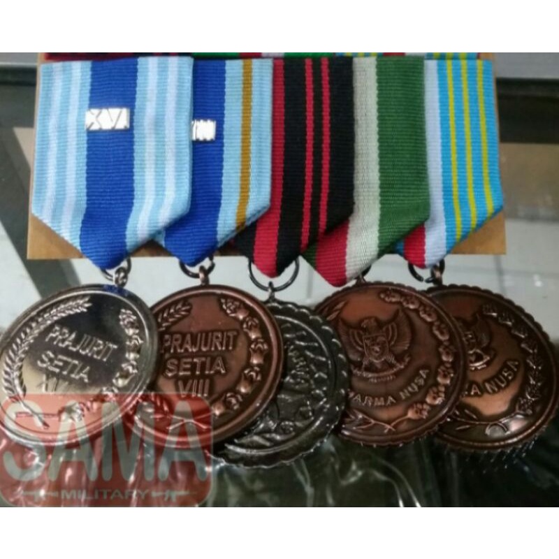 

Satya Lencana Mendali PDU-TNI-POLRI Original bhan Logam Viber