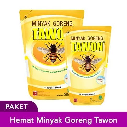 

Paket Hemat Minyak cap Tawon (Rose Brand) 2 Liter 1 PCS &1 Liter 1 PCS