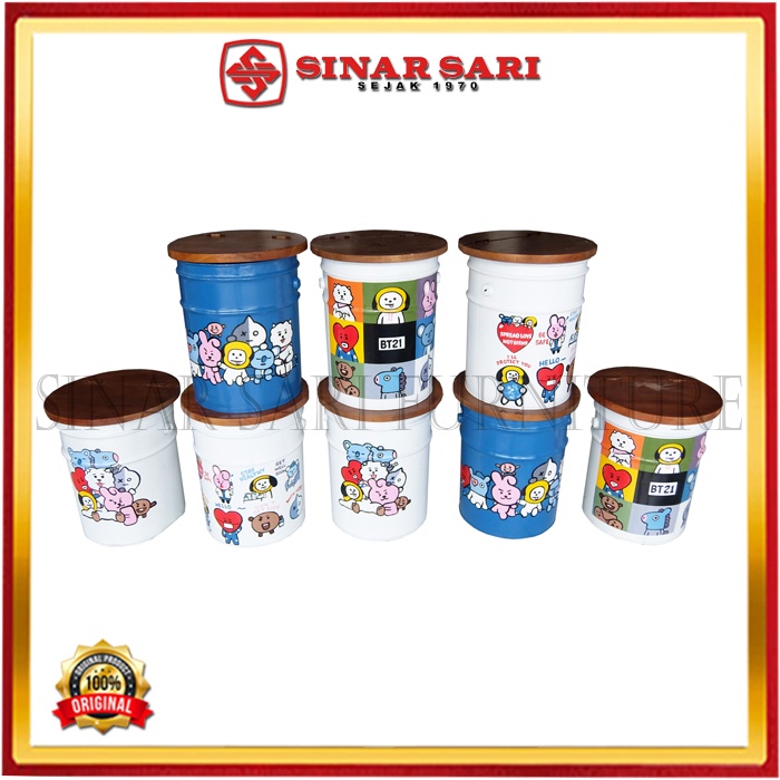 TONG LUKIS / STORAGE / STOOL / ACCESORIES KURSI / BTS / BT21