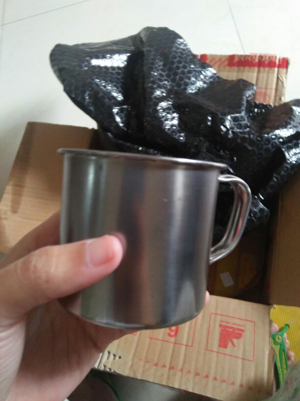 Mug / Gelas / Cangkir Kopi Stainless 7 Cm