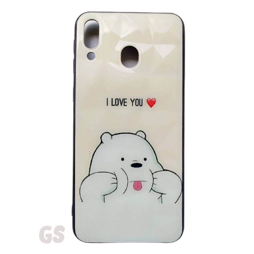 Casing SAMSUNG M20  Motif fuze karakter  model cowok 3D Gambar Timbul