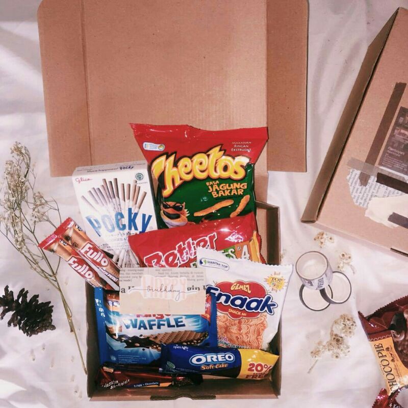 

HONEYSUCKLE BOX / SNACKBOX / GIFTBOX