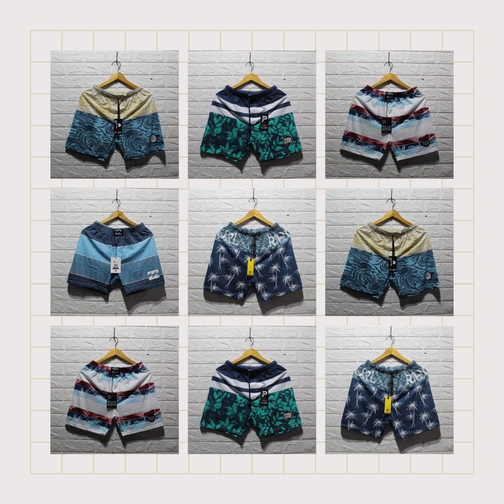 [BISA BAYAR DI TEMPAT] BOXER CELANA PENDEK PRIA SURFING DISTRO ~ BOXER RIPCURL ~ BOXER PLANET SURF