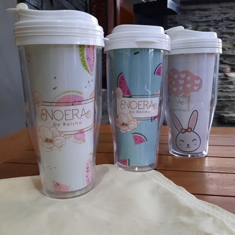 Noera Tumbler | Gelas Mug Botol Noera Random