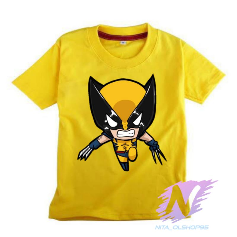 kaos anak superhero Capcom xmen