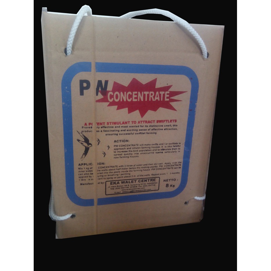 PW CONCENTRATE UNTUK MENINGKATKAN POPULASI WALET( 8 KG)