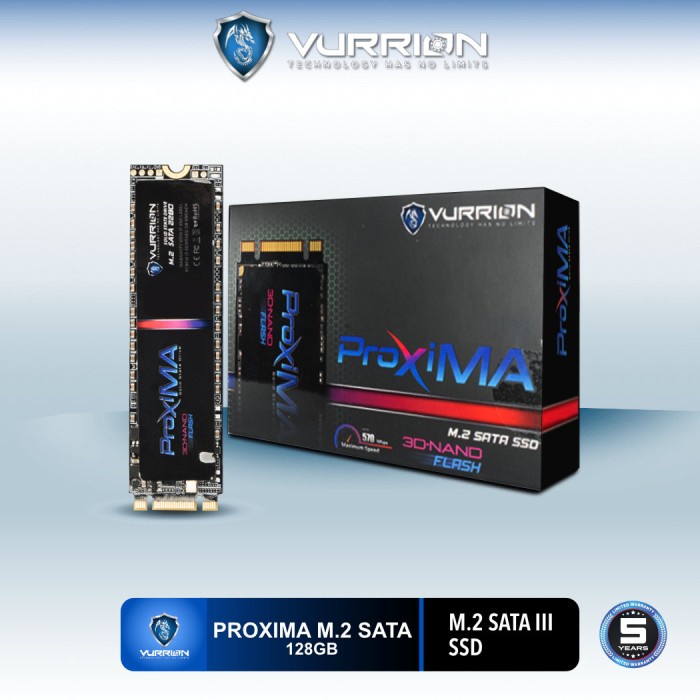 SSD VURRION PROXIMA M.2 SATA 128GB / SSD 128GB