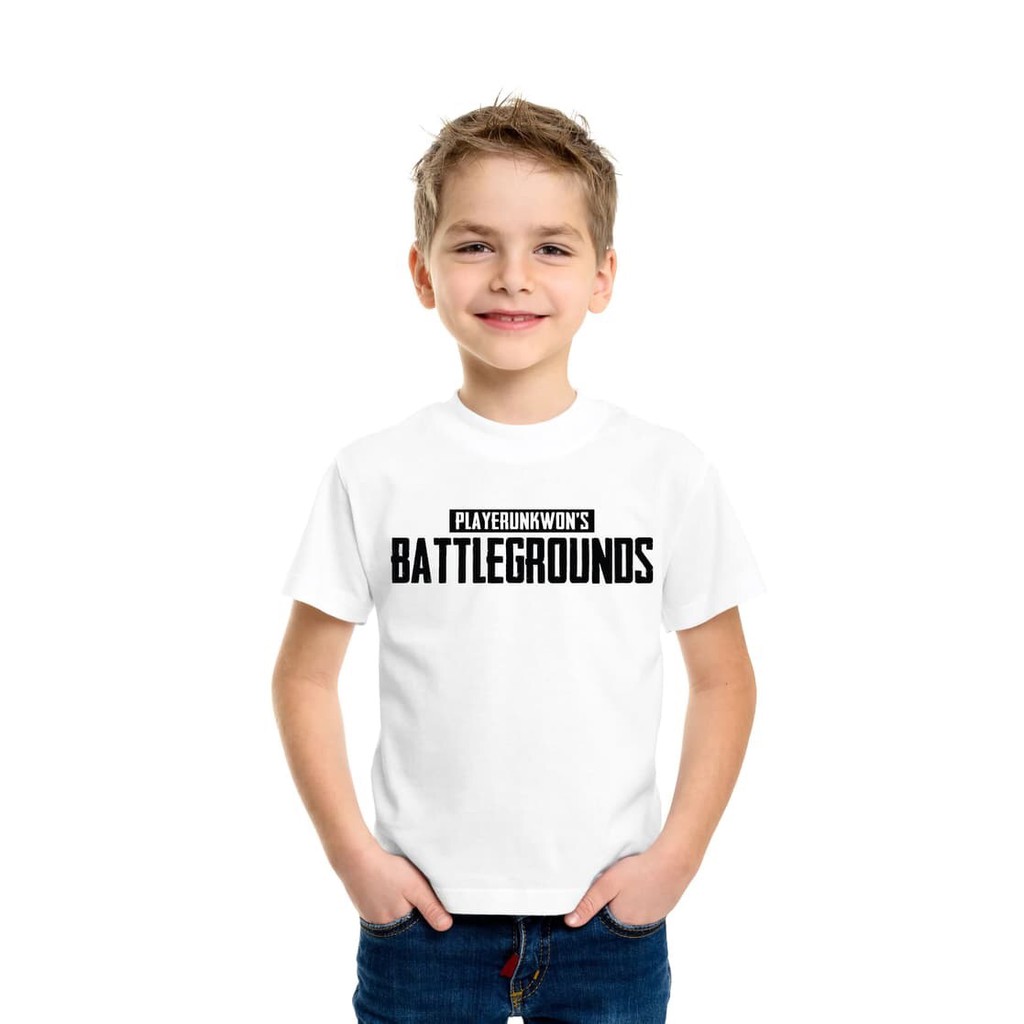 KAOS BAJU COMBED 30S ANAK PUBG BATTLEGROUNDS PLAYER UNKNOWNS   JUNIOR ANAK