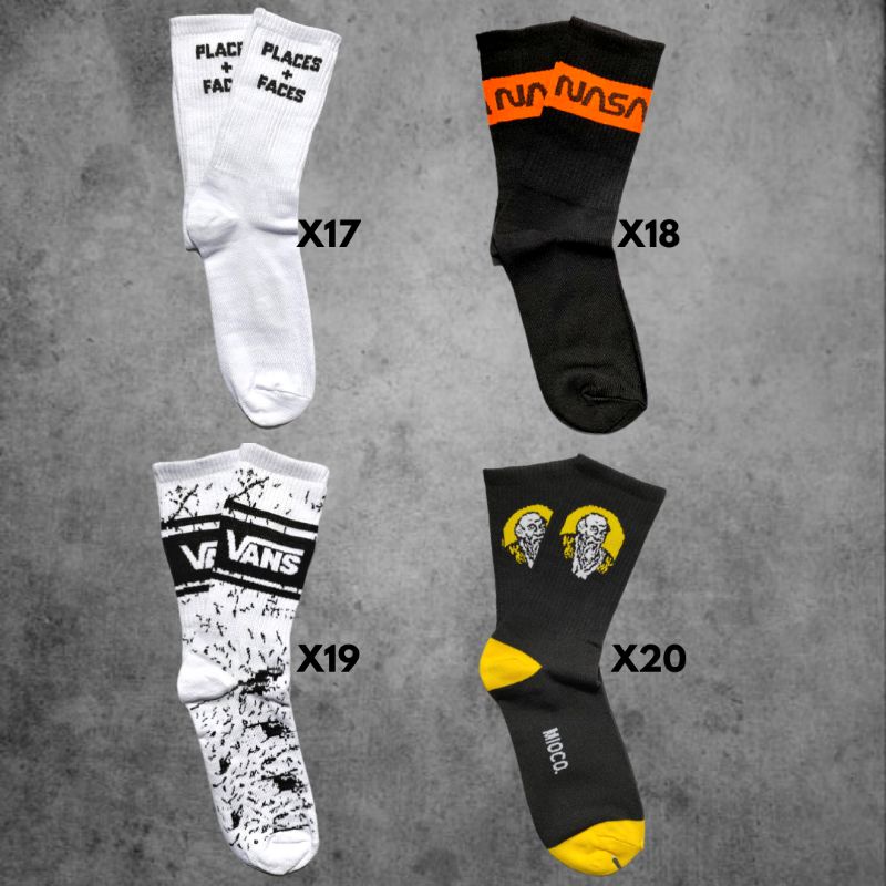 Kaos Kaki Skate Oldschool (BEBAS PILIH MOTIF) Mohaki Official Shop-2