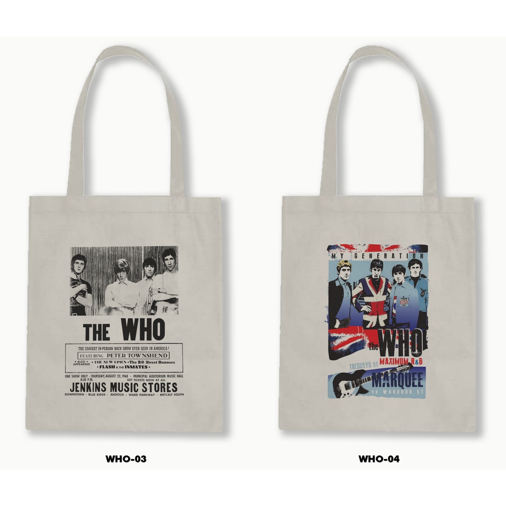 TOTE BAG  - THE WHO