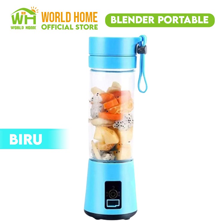 COD Termurah Blender Juicer Blender Mini Portable USB Blender Mini Juicer 2 Mata Pisau Goshop88