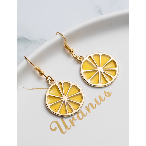 LRC Anting Fashion Fruit Stud Earrings