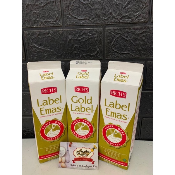 

Richs Gold Label 907gr / Whipping Cream Richs