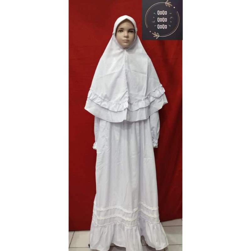 JUBAH ANAK KHUSUS PUTIH / JUBAH MANASIK PUTIH