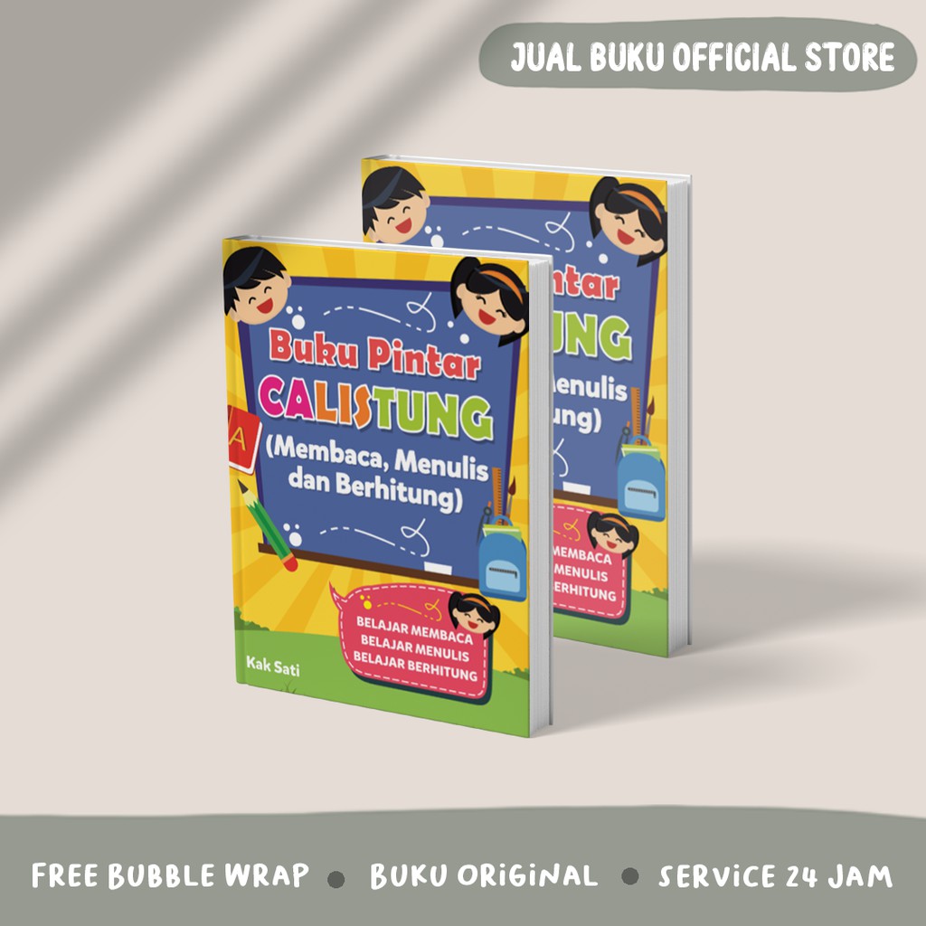DISKON 8.8 : BUKU CALISTUNG - BUKU PINTAR CALISTUNG