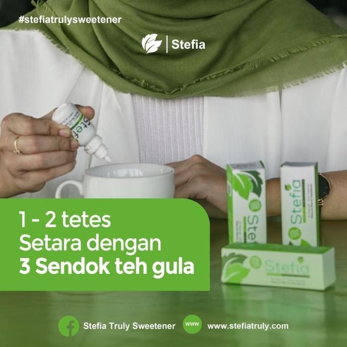 

PEMANIS SWEETENER ALAMI STEFIA II ORIGINAL 0 KALORI II KETO FRIENDLY